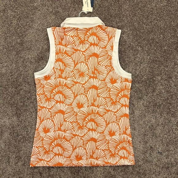 Tommy Bahama Womens Golf Shell 1/4 Zip Sleeveless Polo Top Size M - Medium - NWT - Picture 6 of 12